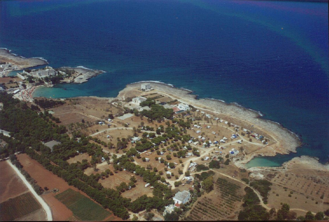 Panorama aereo da sud - ovest