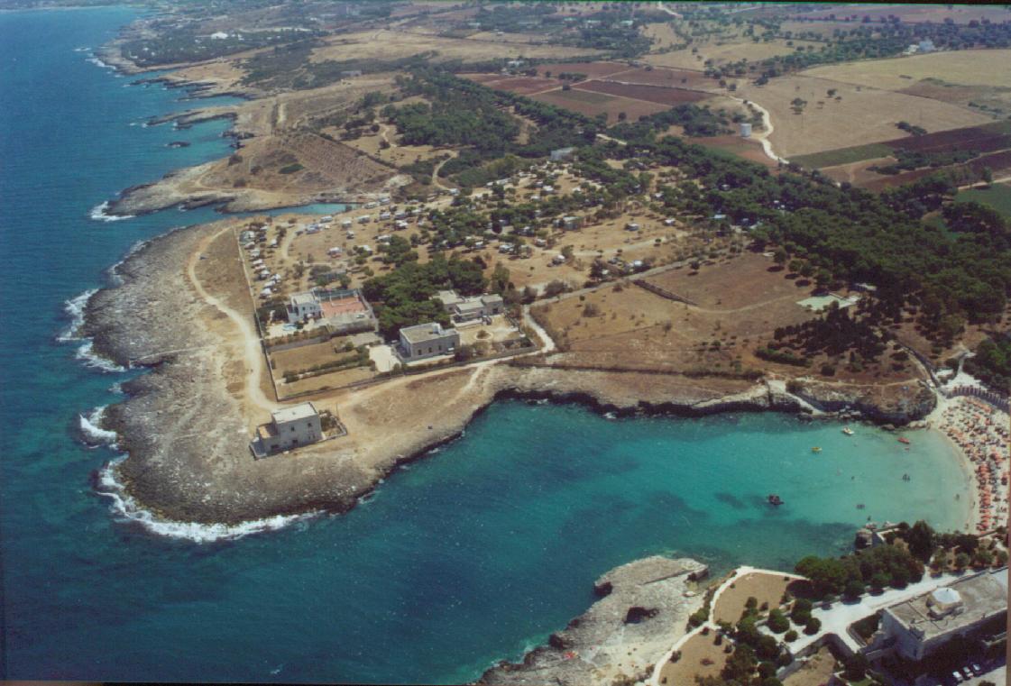 Panorama aereo da nord